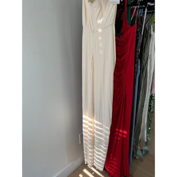 Deme by Gabriella Pearl Gown in Off White - Picture 11 of 11